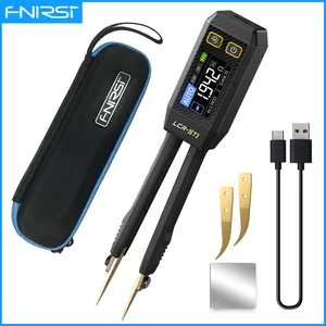 FNIRSI LCR-ST1 Mini Intelligent Digital Tweezers Tester Is A Compact and Portable Device That Integrates Multiple Testing Functions Enabling Easy Measurement of Resistance Capacitance Inductance and Diodes fathersdaygift