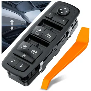 Nilight Power Master Window Switch Compatible with 2017 2018 2019 Dodge Journey Front Left Driver Side Windows Control Switches Replacement Set with Removal Tool fathersdaygift