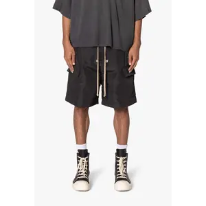 mnml Rave Double Cargo Shorts - Black