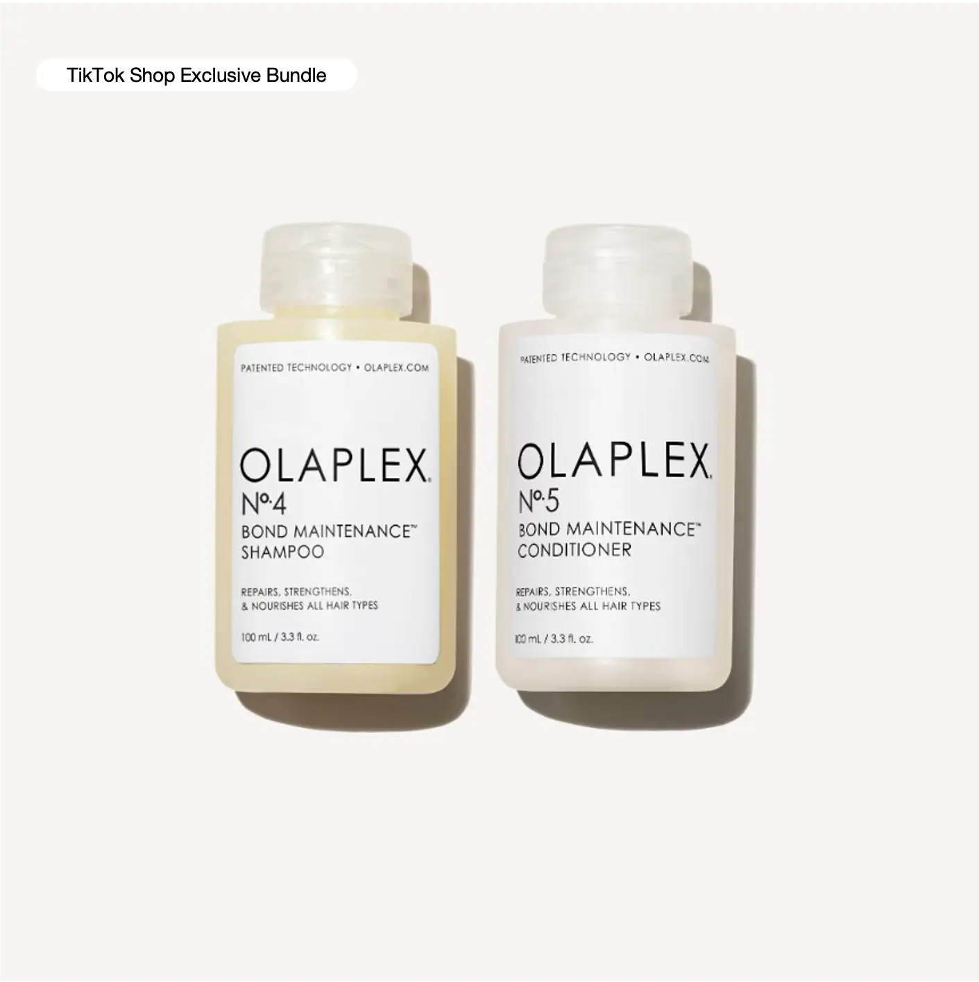 OLAPLEX Wash Day Essentials Trial Set - Sulfate-Free, Vegan, Concentrated, High-Lather Shampoo & Conditioner to Hydrate, Moisturize, Smooth & Strengthen