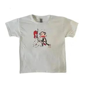 Paul Frank Smashing Guitar Baby Tee, Rock Band, Y2K Clothing
