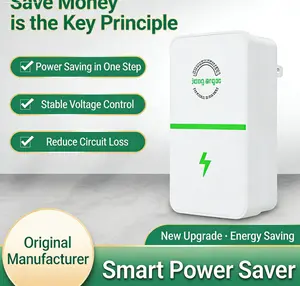 Plug-in Electricity Saving Device | Reduce Energy Waste & Lower Bills  #ElectricitySaver #CostSaver #SmartHome