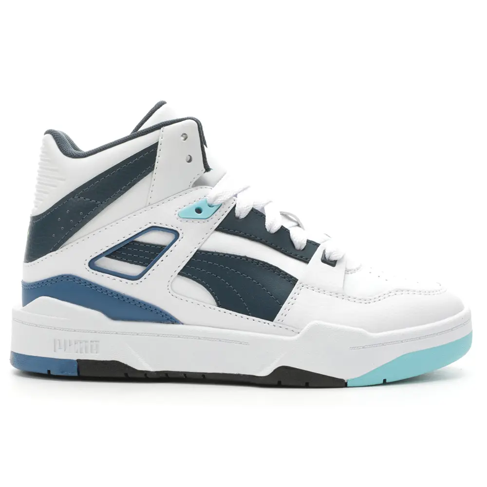 PUMA Kids Boys Slipstream Hi Arcade High  Sneakers Shoes Casual - White