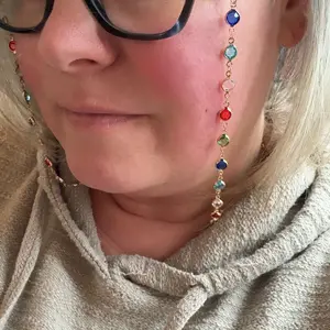 Boho Style Beaded Glasses Chain, Fashionable Glasses Accessories for Women & Girls, Trendy All-match & Exquisite Sunglass Accessories for Birthday Gift