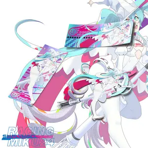 2024 Racing Miku Vinyl Automotive Decals / Car Sticker (UV and Water Resistant)