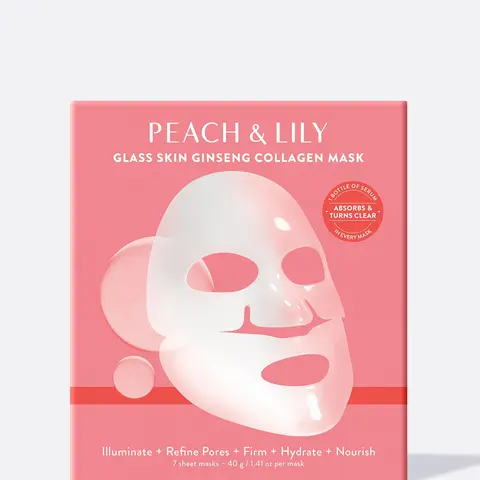 Glass Skin Ginseng Collagen Mask Set