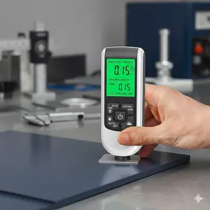 Professional Paint Thickness Gauge: 0-2000 Microns Precision for Metal & Non-Metal. Dual-Mode Car Paint Meter for Auto Body Repair, Used Car Evaluation, Dent Repair Analysis. Essential Portable Kit for Detailing & Collision Assessment.