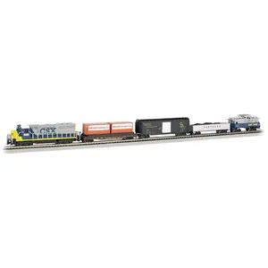 Bachmann Trains - Freightmaster Ready To Run 60 Piece Electric Train Set - N Scale