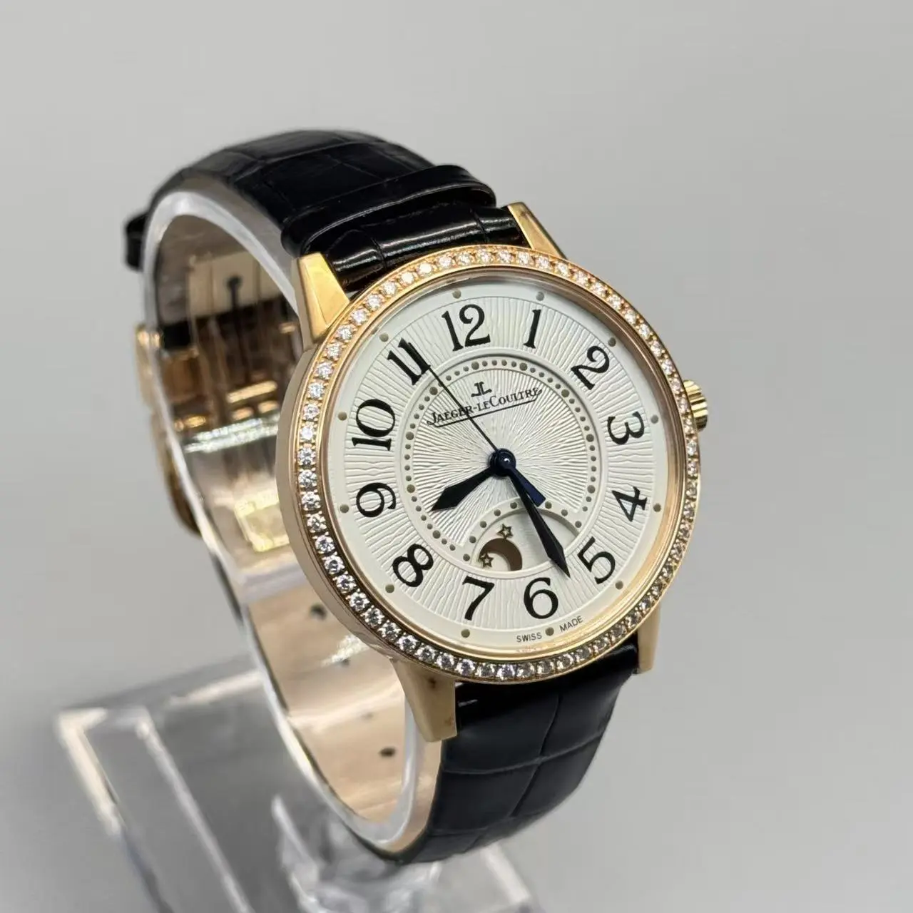 Jaquet Droz Grande Seconde J014014276 Automatic Watch 18K White Gold 39mm Men Mechanical Wristwatch