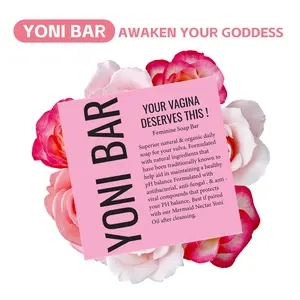 Natural Yoni Soap – pH Balance Wash, Odor Control & Hydrating Intimate Cleansing Soap, Organic Herbal Ingredients, Handmade Vegan Soap (100g)