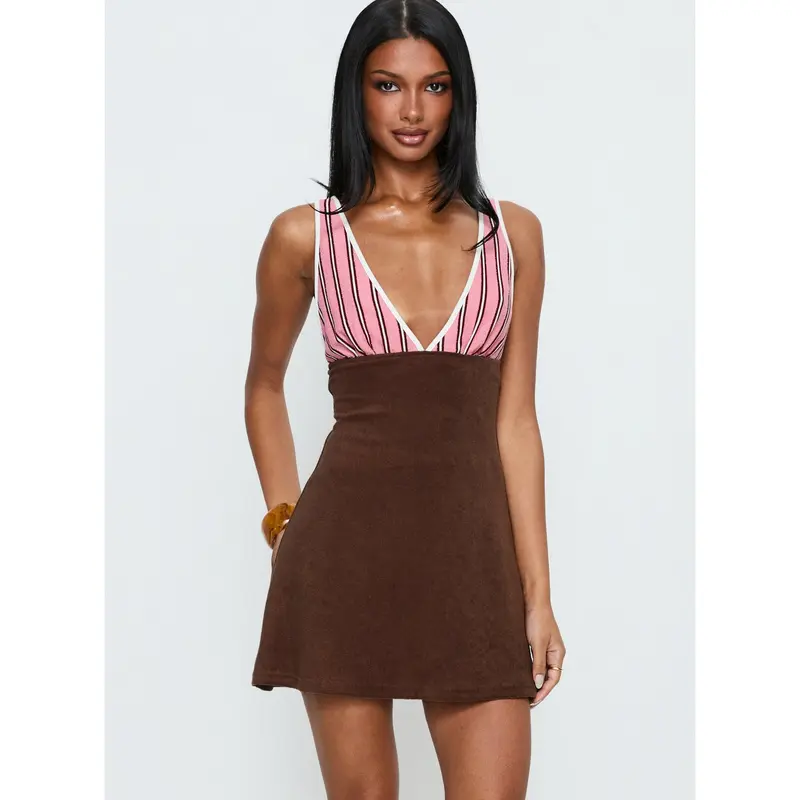 open lace back dress Easy To Love Mini Dress White