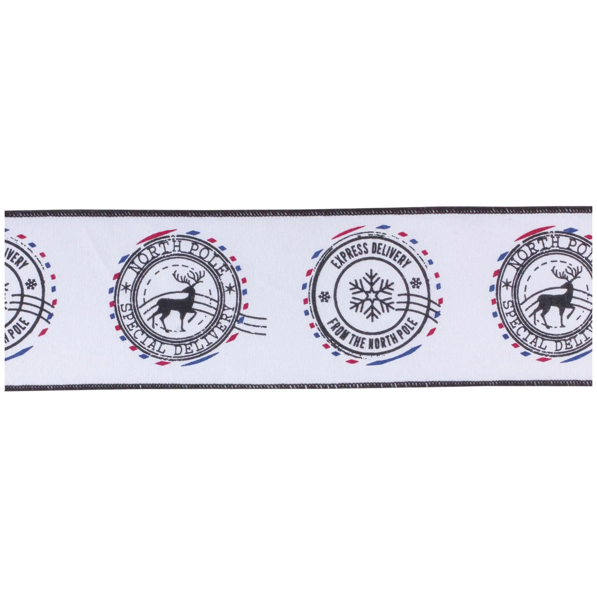 Melrose Wired Cotton Ribbon 4" x 5 yds Melrose Wired Cotton Ribbon 4" x 5 yds