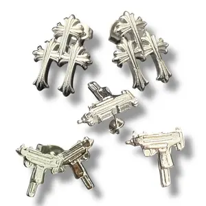 Alannsito Uzi Earrings Stainless Steel Color