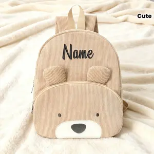 A Personalized Custom Backpack, Featuring Embroidered Name/letters and a Cute Design - Adorable-themed Backpack - A Personalized Gift - Practical and Charming, Perfect or School!Personalized Embroidered Backpack, a Portable Storage Bag