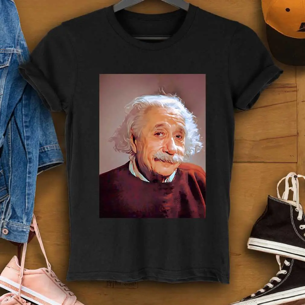 Albert Einstein - Oil T-Shirt