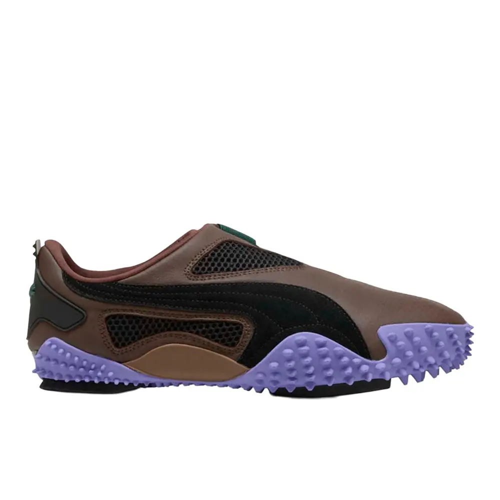 PUMA Mens Ur Mostro Communication Slip On Sneakers Shoes Casual - Brown
