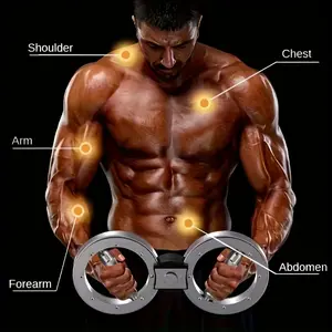 Multifunctional Adjustable Resistance Arm Trainer, Forearm Wheel Muscle Exercise Equipment, Boxing Fitness Training Tool, Strength Training Equipment