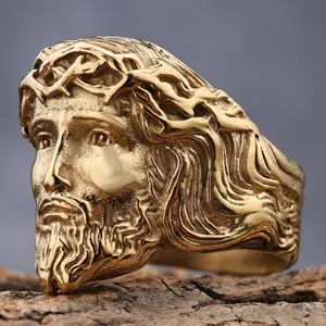 Jesus Christ Ring – Unisex Daily Wear Jewelry