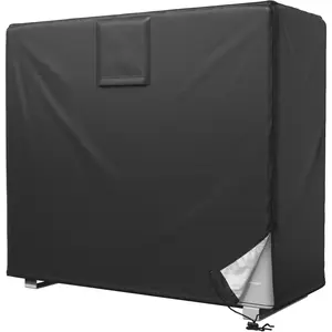 Mini Split Air Conditioner Cover for Outside AC Units 37.8 x 16.5 x 32.6 inches  AC Cover with Vent Hole Outdoor Rectangular Air Conditioner Covers for AC Units