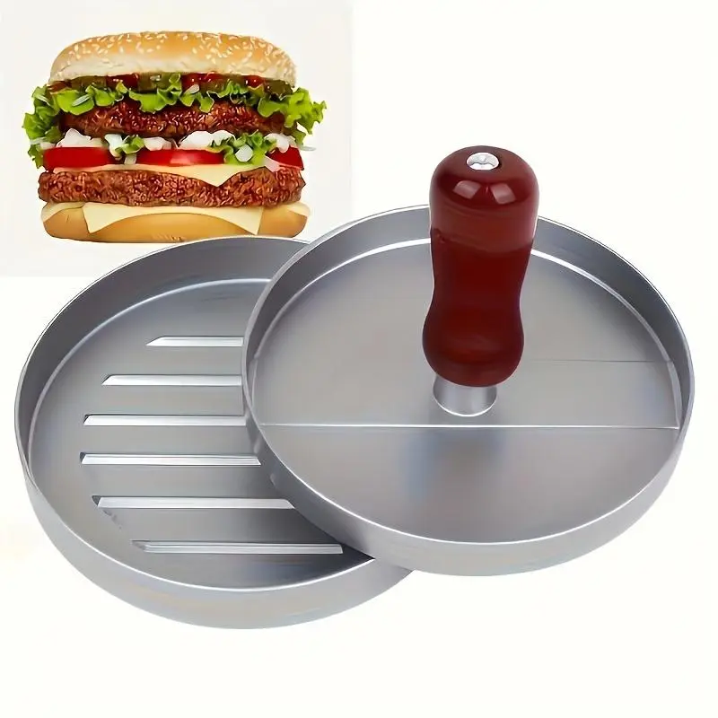 Burger Press, 1 Count Durable Non-stick Burger Patty Maker, Meat Press for Making Burger, Cooking, Kitchen Utensils & Gadgets, Kitchen Supllies, Kitchenware, Kitchen Tool, Kitchen Tools and Gadgets