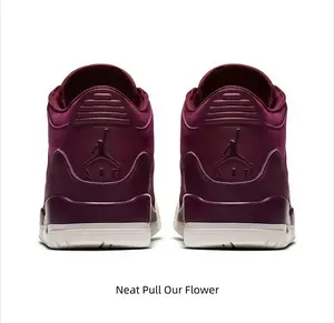 Wine Red Retro Basketball Shoes – Premium Mid-Cut Design for Daily Wear