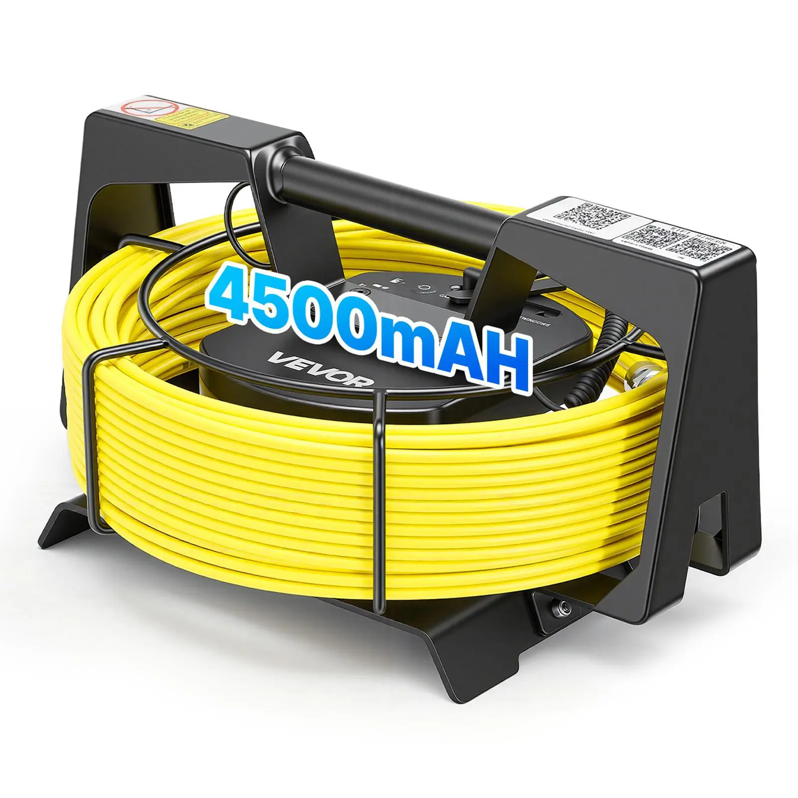 【summerfinds】VEVOR 2026 Upgraded Sewer Camera with WiFi, 98.4ft/30m Drain Pipeline Camera, IP68 Snake Plumbing Cameras with Light- 12 LEDS, Wireless WiFi Connectivity to Phone/Tablet for Sewer Duct Pipe Inspection