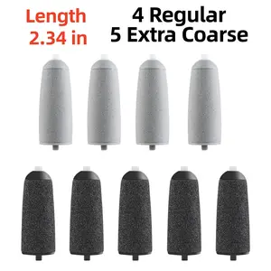 9 Pcs Pedicures Replacement Heads for Haootadiy Pedi, Eelectric Tool Foot File, Pedi Replacement Roller Head fit Finishing Touch Pedi (Pedicure Tool Not Included) Length 2.34 inch - Home Improvement.