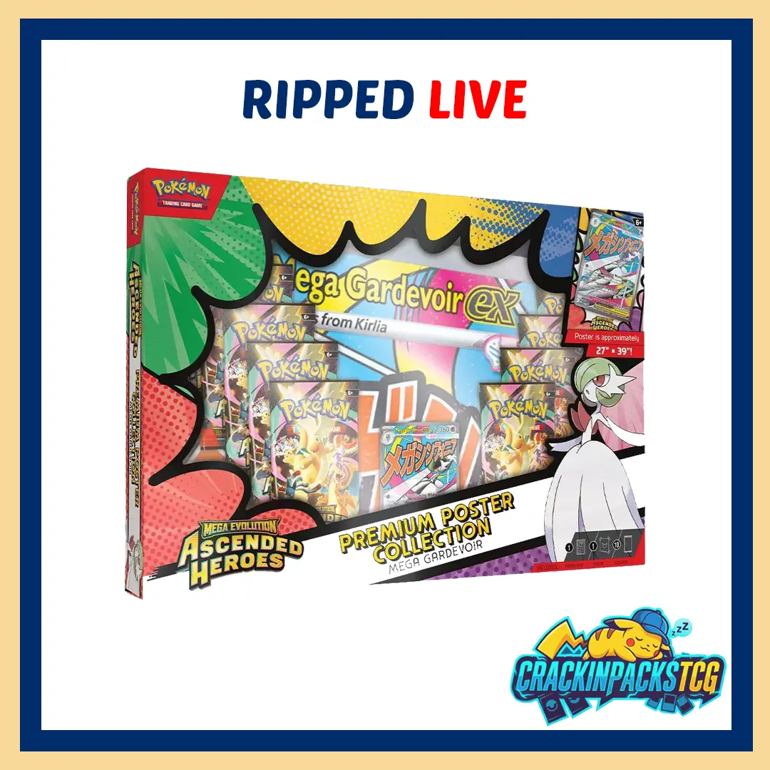 Pokemon TCG: Mega Gardevoir Ascended Heroes Premium Poster Collection