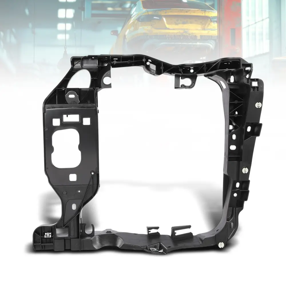 MOTOR GPLUS Right Intermediate Radiator Support Core Bracket - OE Part #95b805594, PP Plastic Excellent Material, Advanced Technology, OE-Standard, Vibration-Resistant, Non-Deforming Exact Fit for Porsche Macan 2015-2018 Car Exterior Accessory