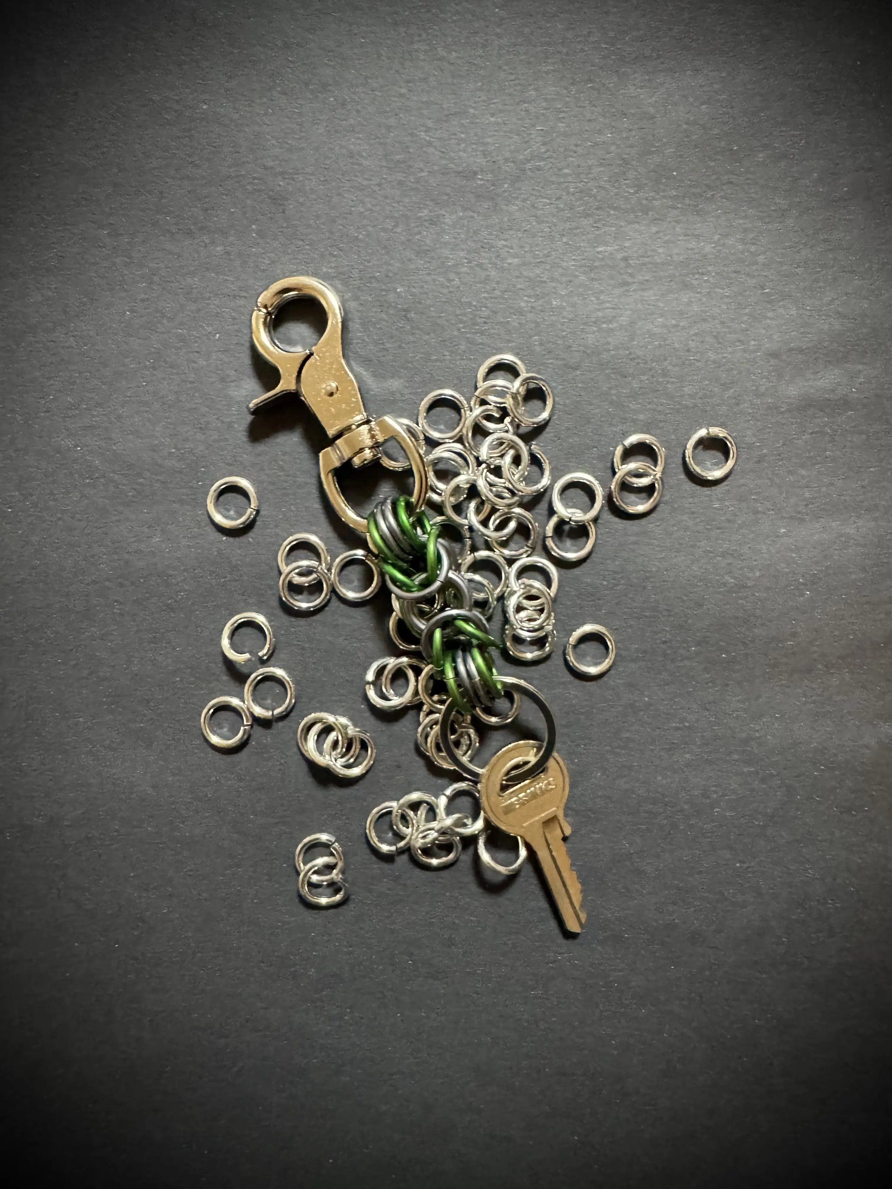 BCWG-TORQUE Weave Keychain with Trigger Snap Distinctive Weave Design for Secure Attachment Ideal for Everyday Use Stylish and Functional Key Organizer