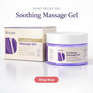 Kreain Joint Comfort Gel – TikTok’s Favorite for Stiffness & Daily Movement, Soothing Support for Neck, Back, Knees, Hands | Fast-Absorbing Gel Pain Relieving Cream Healing, Pain Relief Cream, Muscle Relief Gel