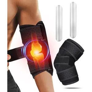 Elbow Brace - Cubital Tunnel Brace for Sleeping, Nerve Entrapment Brace, Adjustable Stabilizer Elbow Support for Women and Men Muscle Benefits