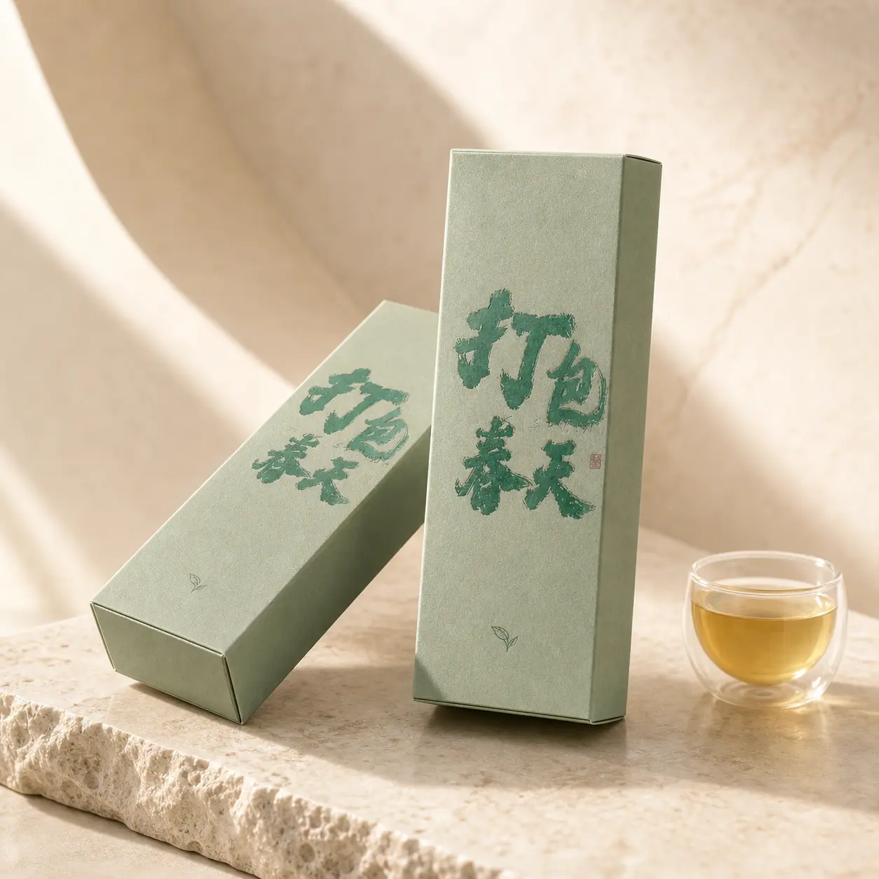 Variety Travel Tea Pack 20grams - Exquisite combination of green tea (Huangshanmaofeng 5 g) and 3 Qimen black tea 15g (HongXiangluo/ Osmanthus black tea/ Jasmine black tea)