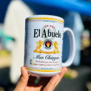 Coffee Mug | Modelo | Especial | Beer | El Abuelo Más Chingon | | Father’s Day | Dia Del Padre | Father’s Day Gift | Gift Ideas Ceramic Drinkware