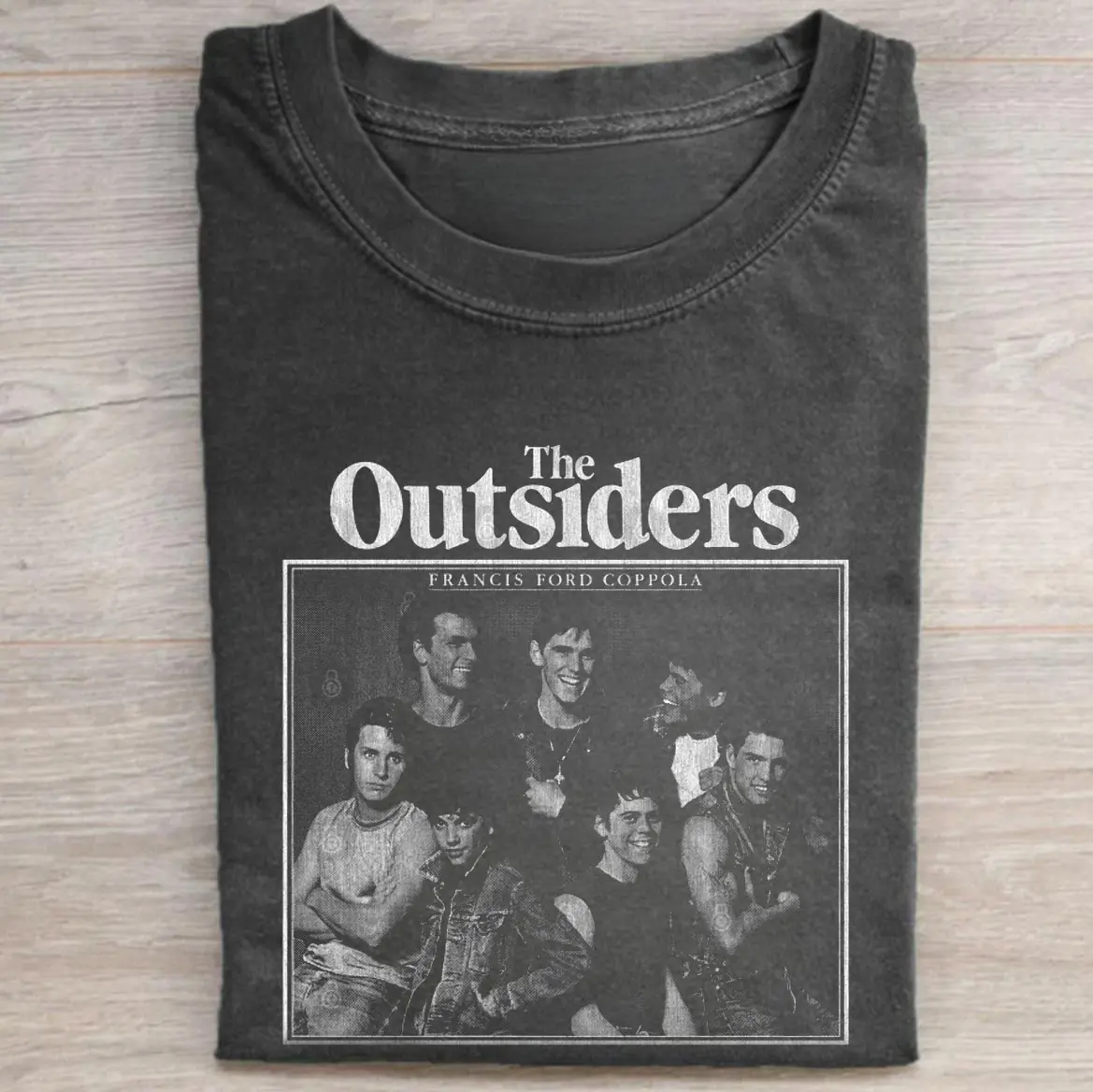 Vintage Dark The Outsiders Movie Graphic Tee - Stay Gold Movie Classic Tee - Iconic Movie Shirt - Casual Men's T-Shirt - Gift - Men Women Clothing - Unisex Cotton - Top Menswear Womenwear Streetwear