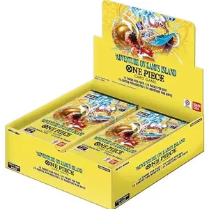 Bandai One Piece Adventure on Kami's Island OP15-EB04 Card Game 12 Cards Per Pack 24 Packs Per Box Collectible Trading Cards