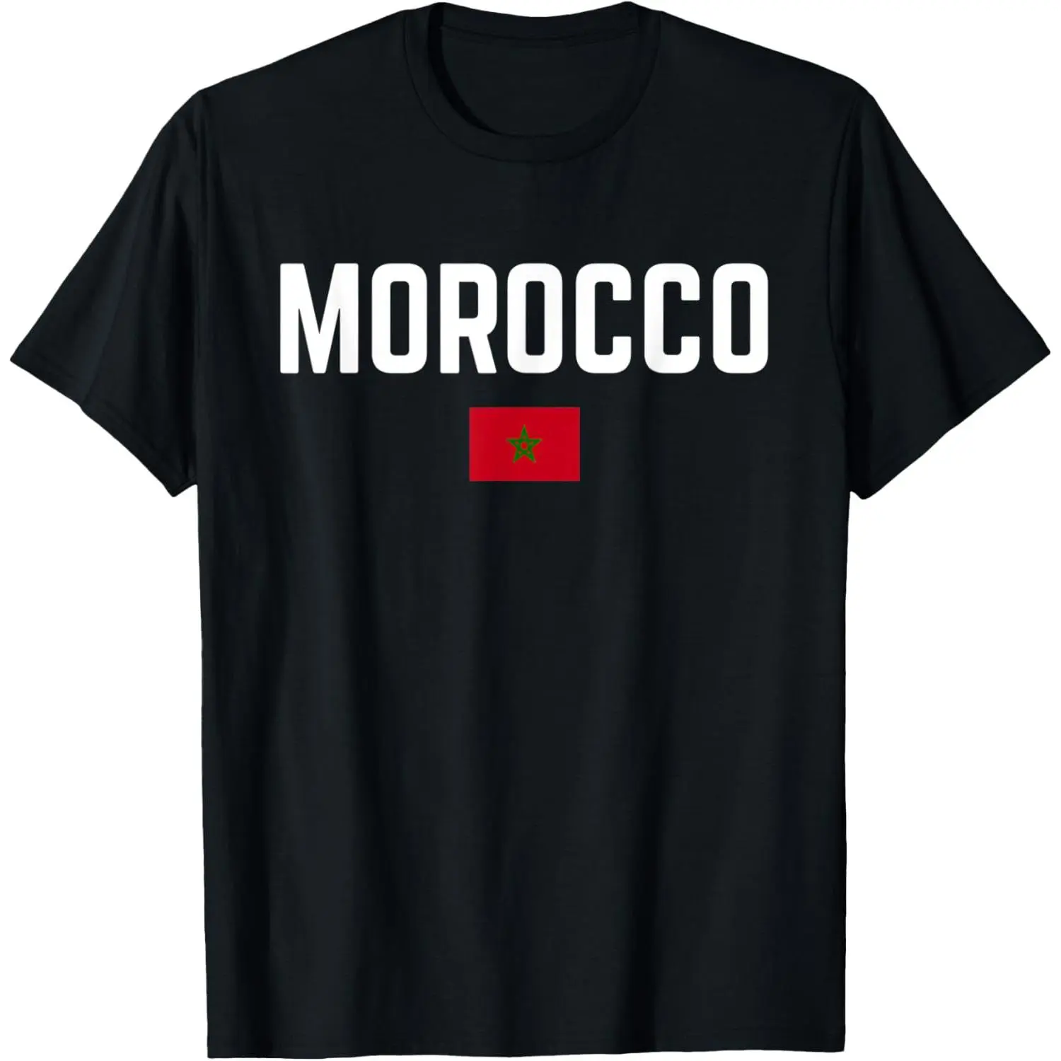 MOROCCO Flag | Men Women | MOROCCO T-Shirt