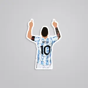 Messi sports stickers