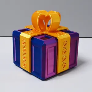 Annoyingly Funny Gift Box with Plastic Screws - Interactive Geometric Puzzle Gag Gift for Christmas, Birthdays, Valentine's Day and Halloween - Durable Plastic Money Card Container