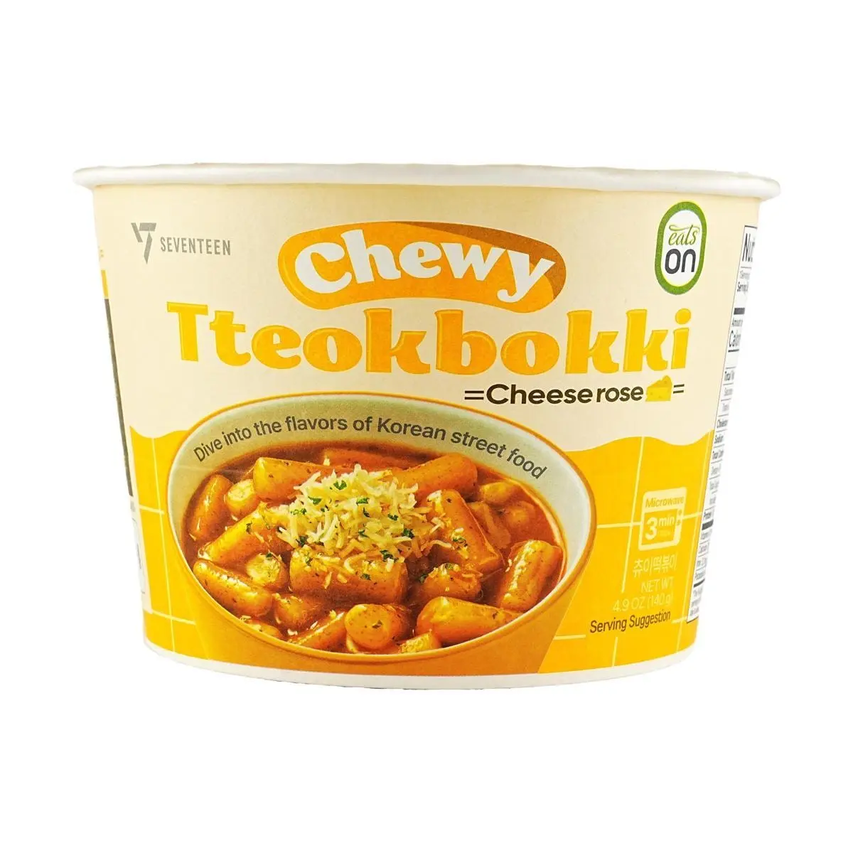SEVENTEEN x EATS ON Korean Tteokbokki - Cheese Rose & Fire Spicy