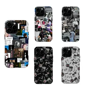 D-Drake Collage Phone Case Rap Hip-Hop Aesthetic Print Protective Cover Compatible for iPhone 17 Promax 16 15 14 13 12 11 and for Samsung S21-S25 Perfect Gift for Music Fans