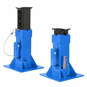[FLASH SALE] Garvee Heavy-Duty 12 Ton Jack Stands, 2 Pack Pin Type Supports with Quick-Lock for Trucks, RVs & Trailers, 11-18.5 Inch Adjustable Height, Professional Automotive Garage Equipment, Blue
