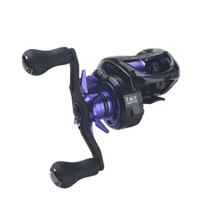 KML DC Droplet Reel Critical Strike PRO Intelligent Electronic Brake with Whistling Sound, Lightweight Metal Body Lure Reel