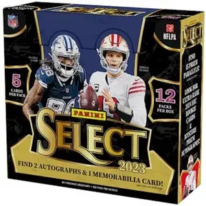 2023 Panini Select Football Hobby Box Trading Cards