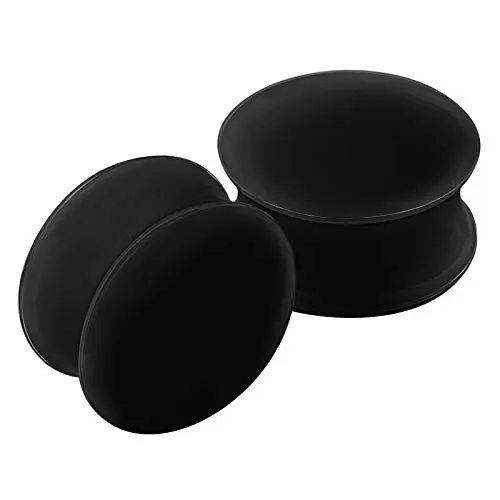 2pcs 20mm Black
