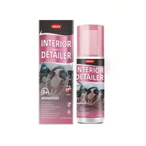 1Pack Quick Interior Detail Cleaner - Multi-Purpose Interior Polish for Vehicles, Polished Coated Anti-Aging Spray Bottle - 100ml Non-Greasy Car Interior Cleaning Automotive Detailing Products Detailing Set, Car Detailing Products, Cleaning Polish