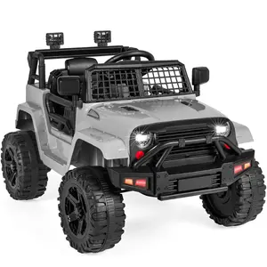 Best Choice Products 12V Kids Ride On Truck Car w/ Parent Remote Control, Spring Suspension, LED Lights