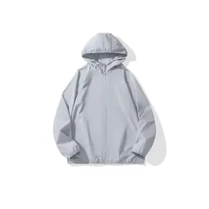 Fearless of the Scorching Sun! Men'S Lightweight Sun Protection Clothing - 2024 Summer New Outdoor Sunscreen Casual Fishing Sunscreen Jacket, Breathable and Comfortable!