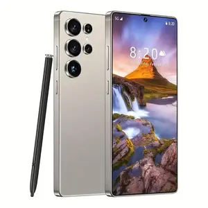 S25 Ultra Unlocked 5G Android 14 Smartphone.12GB+512GB,6.99" HD Display,68MP+108MPCam,7800mAh, Dual Card, Built-in Pen, FaceUnlock, , Case & Protector