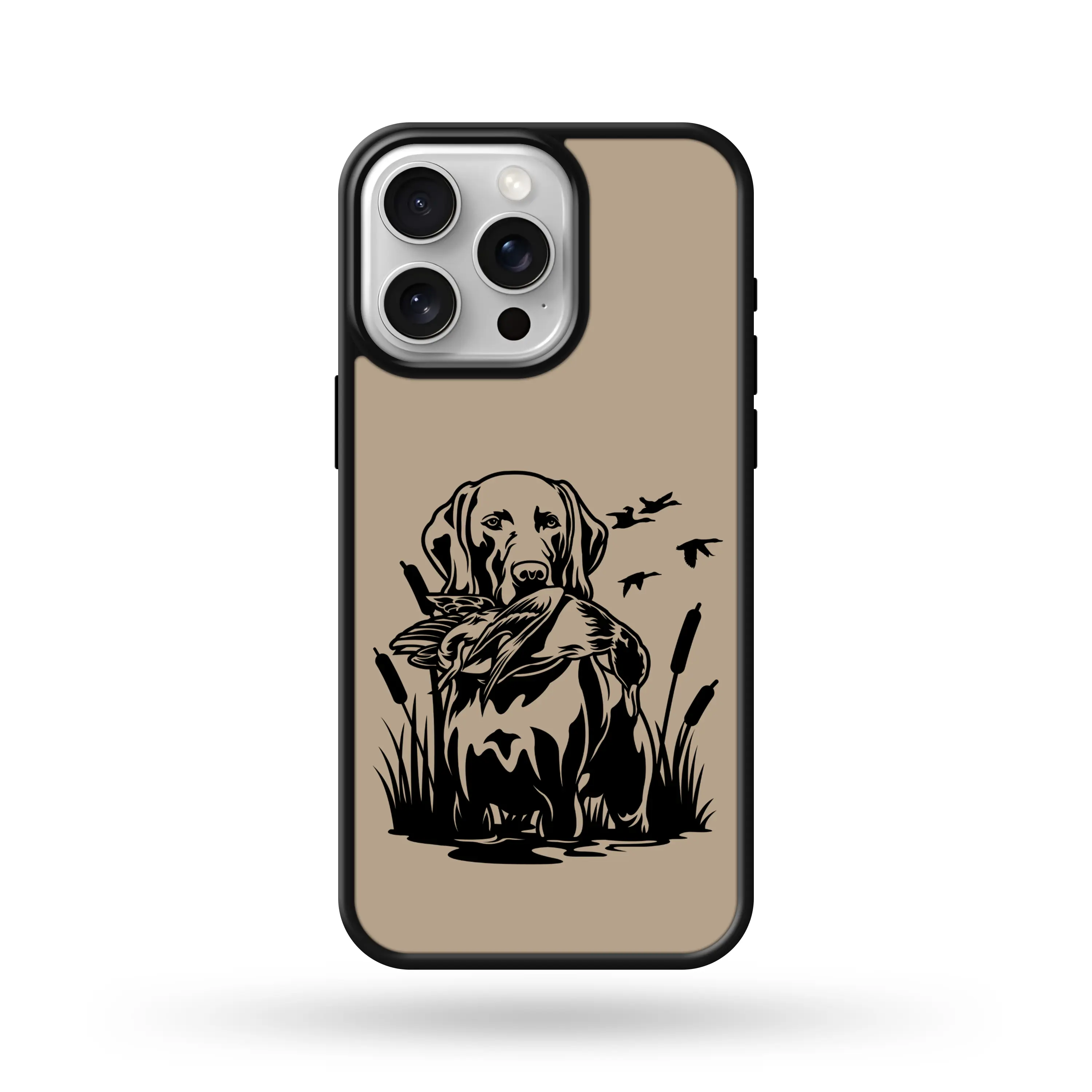 Sand Duck Hunting Dog Phone Case